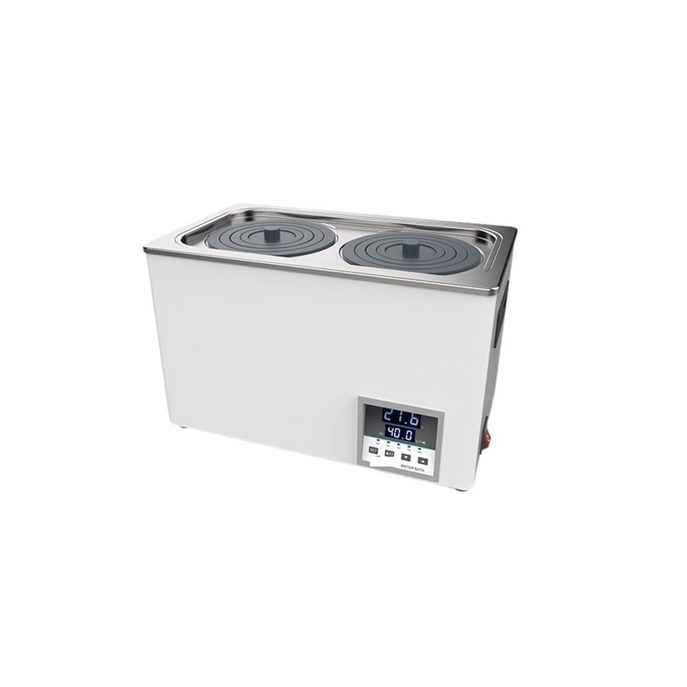LERORA Laboratory Water Bath, Digital Thermostatic Heater, 2 Holes