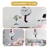 Acrylic Cat Wall Clock with Tail, Silent, Frameless view 4