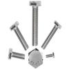 20 M10 x 150 mm Hex Bolts, Stainless Steel A2/V2A, Fully Threaded, DIN 933 view 1
