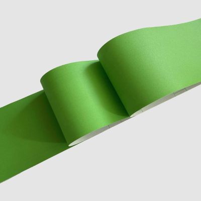 VisitRyl Self-Adhesive Wallpaper Border, Grass Green, 10 cm x 500 cm