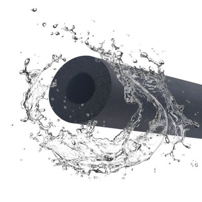 Black Pipe Insulation Foam Tubing, 6–110 mm