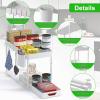 Under-Sink Storage Organizer with Adjustable Shelves view 3