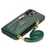 CLLDY Zipper Wallet Case for iPhone 14/13/12 Mini/11/X/XR/XS/Pro Max/7/8 Plus, Green, for iPhone 7 view 1