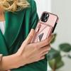 CLLDY Zipper Wallet Case for iPhone 14/13/12 Mini/11/X/XR/XS/Pro Max/7/8 Plus, Green, for iPhone 7 view 4