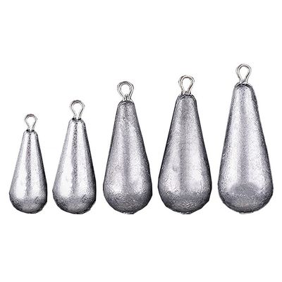Fishing Sinkers, 5-Piece Lead Weight Kit, 30–80 g