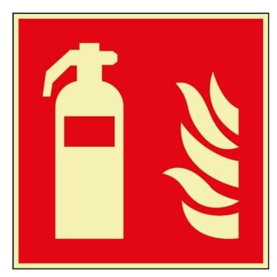 Dreifke Fire Extinguisher Sign Backing Set, Various Sizes