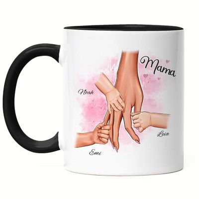 Kiddle-Design Personalized Black Mom Mug