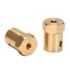SameeHome Brass Hex Adapters for Wheel Hubs, 4-Piece Set, 5 mm/12 mm, for B14 B16 B24 B36 C14 C24 MN D90 D91 RC Cars view 4
