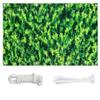 Balcony Privacy Screen 70 x 600 cm, 220 g/m², Green Foliage view 1