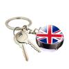 UK Flag Keychain, Union Jack Key Ring view 1
