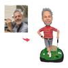mydedor Custom Rugby Player Bobblehead Figurine, Handmade Personalized Sculpture Gift for Women view 2
