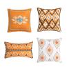 RAJEGAR Bohemian Flower-Pattern Pillow Cover for Sofa, Chair, and Living Room with Hidden Zipper view 1