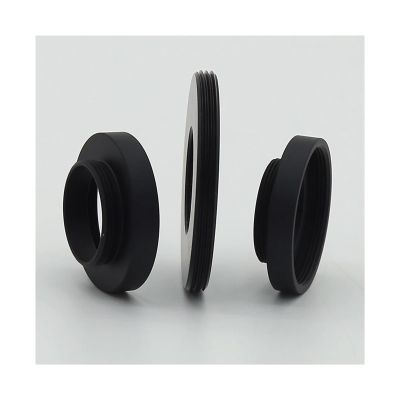 FASOLI Micro Photography Adapter Ring, Microscope Lens CS/RMS Thread to M25/M26/M27/M32, 1 pc (Color F)