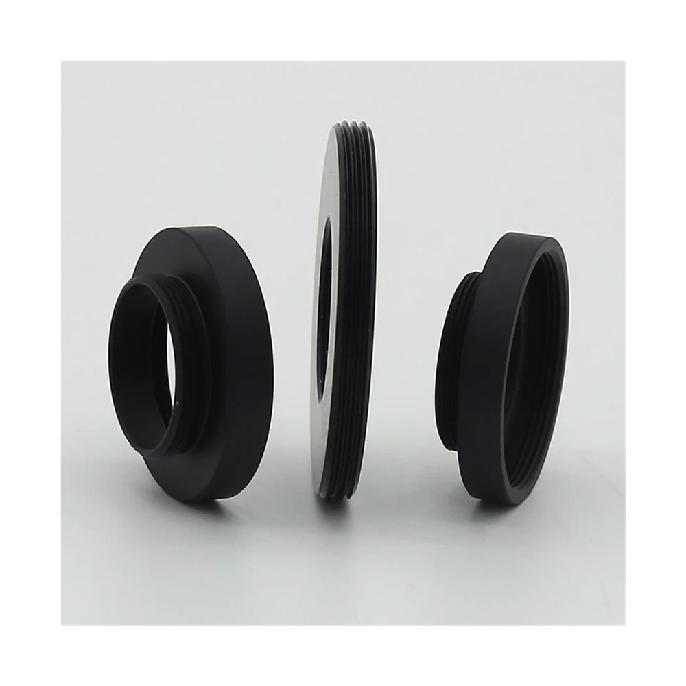 FASOLI Micro Photography Adapter Ring, Microscope Lens CS/RMS Thread to M25/M26/M27/M32, 1 pc (Color F)