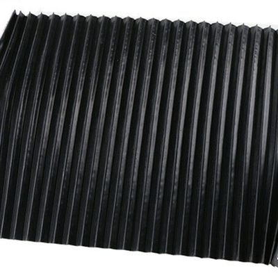 CNC Machine Protective Dust Cover, Flexible Accordion Bellows, Black (245 mm)