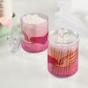 JUMBEAR Pink Q-Tip Holder Organizer, Love with Wings, 2-Pack view 4