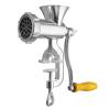 Manual Meat Grinder, Aluminum Alloy, Silver, 23 cm view 1