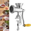 Manual Meat Grinder, Aluminum Alloy, Silver, 23 cm view 2