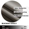 SK Studio Blackout Thermal Curtain, Gray, 1 Panel, 132 x 114 cm view 4