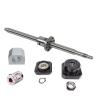Coavoo SFU2505 1880 mm Ball Screw, C7, with FK20/FF20 Supports, 14 x 17 mm Coupling Set and DSG25H Nut Housing view 1