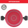 Tefal 5-Piece Pan Set, 20/24 cm Pans + 24 cm Pot, Lid & Spatula, Non-Induction, Nonstick, Thermo-Signal Heat Indicator, Ergonomic Handle, Super Cook B460S584 view 4
