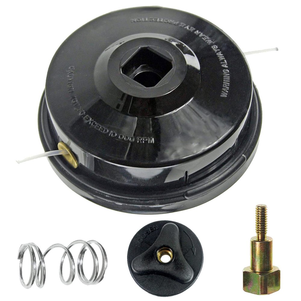 SPARES2GO Manual Feed Head for Honda GX25, GX35, UMK425E, UMK431E, UMK435E and UMR425E Trimmers