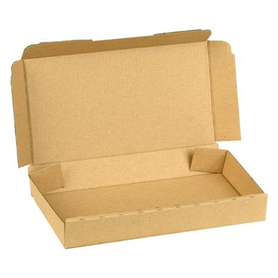 Smiley Pack of 600 Brown Warenpost Mailer Boxes, 180 x 100 x 30 mm