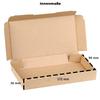 Smiley Pack of 600 Brown Warenpost Mailer Boxes, 180 x 100 x 30 mm view 3