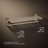 Kohler 23530-BV Parallel Hotelier, Vibrant Brushed Bronze view 4