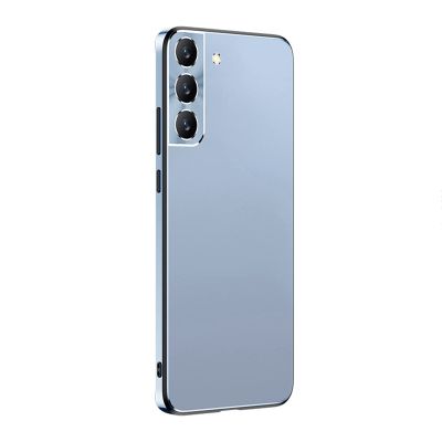 Phone Case for Samsung Galaxy S23/S23 Plus/S23 Ultra, Ultra-Thin Hard PC Back Cover with Camera Protection, Shock- and Scratch-Resistant, Blue, S23 Plus