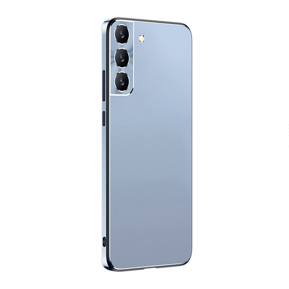 Phone Case for Samsung Galaxy S23/S23 Plus/S23 Ultra, Ultra-Thin Hard PC Back Cover with Camera Protection, Shock- and Scratch-Resistant, Blue, S23 Plus