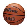 Wilson Jr. NBA DRV Plus Basketball, Indoor/Outdoor, Size 7, Brown view 3