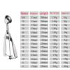 TONGDY Spring-Loaded Ice Cream & Cookie Scoop, Stainless Steel, 5.3 cm view 2