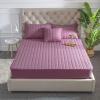 Ultra-Soft No-Iron Fitted Sheet 200 x 220 cm + 25 cm, Red view 1