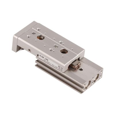Finger Pneumatic Cylinder, M5 x 0.8, High-Precision Dual-Guide-Rail Pneumatic Parallel Gripper for Clothes Dryer Pneumatic Equipment (HLQ6-20S)