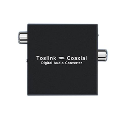Lodokdre Bidirectional Digital Audio Converter, Coaxial to Toslink / Toslink to Coaxial