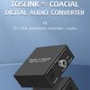 Lodokdre Bidirectional Digital Audio Converter, Coaxial to Toslink / Toslink to Coaxial view 4