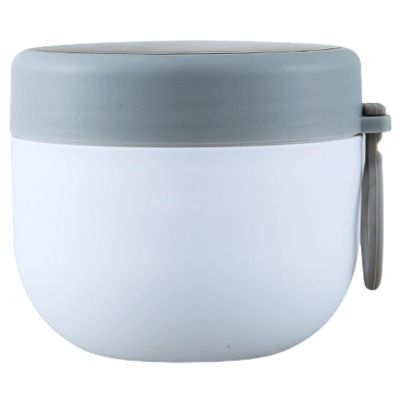 Hot Food Container, 600 ml Leakproof Stainless Steel Soup Cup with Spoon