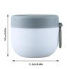 Hot Food Container, 600 ml Leakproof Stainless Steel Soup Cup with Spoon view 4