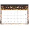 2023–2024 Desk Calendar – 18-Month 2-in-1 Desk/Wall Calendar, July 2023–December 2024, 42.7 x 30.5 cm, Thick Paper with Corner Protectors, Large Lined Boxes – The Moon view 1