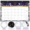 2023–2024 Desk Calendar – 18-Month 2-in-1 Desk/Wall Calendar, July 2023–December 2024, 42.7 x 30.5 cm, Thick Paper with Corner Protectors, Large Lined Boxes – The Moon view 3