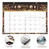 2023–2024 Desk Calendar – 18-Month 2-in-1 Desk/Wall Calendar, July 2023–December 2024, 42.7 x 30.5 cm, Thick Paper with Corner Protectors, Large Lined Boxes – The Moon view 4