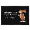 speecheese XL Doormat, 40 x 60 cm, Happy Easter, Bunnies view 1