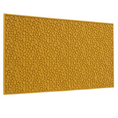 Heat-Resistant PVC Bar Mat, Yellow