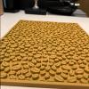 Heat-Resistant PVC Bar Mat, Yellow view 4