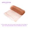 DMiotech 3-Piece Copper Mesh Filler, 40 in Long, for Construction Holes view 2