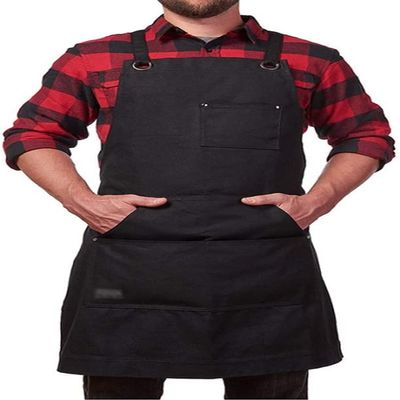 AKSHVA Woodworking Work Apron with Multiple Tool Pockets, Color B