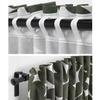 WANYIG 85 mm Curtain Loop Tape for Sewing, Universal Gathering and Pencil Pleat Tape with Loops, 6 m view 3