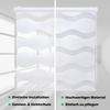 Wave Double Roller Blind, White, 65 x 215 cm, No-Drill Clamp-Fix view 3