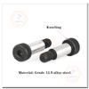 2-Piece M10 × 130 mm Grade 12.9 Alloy Steel Shoulder Bolts view 3